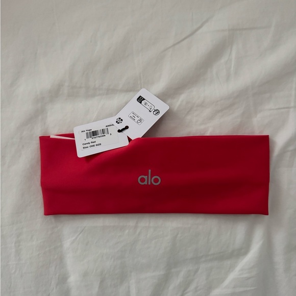 ALO Yoga Accessories - ALO Yoga Candy Red Headband